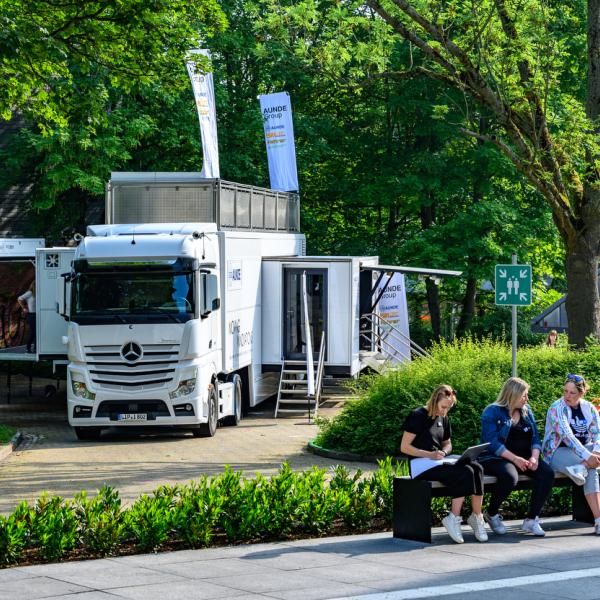 Campus Gelände der MG ZIEHT AN 2022
